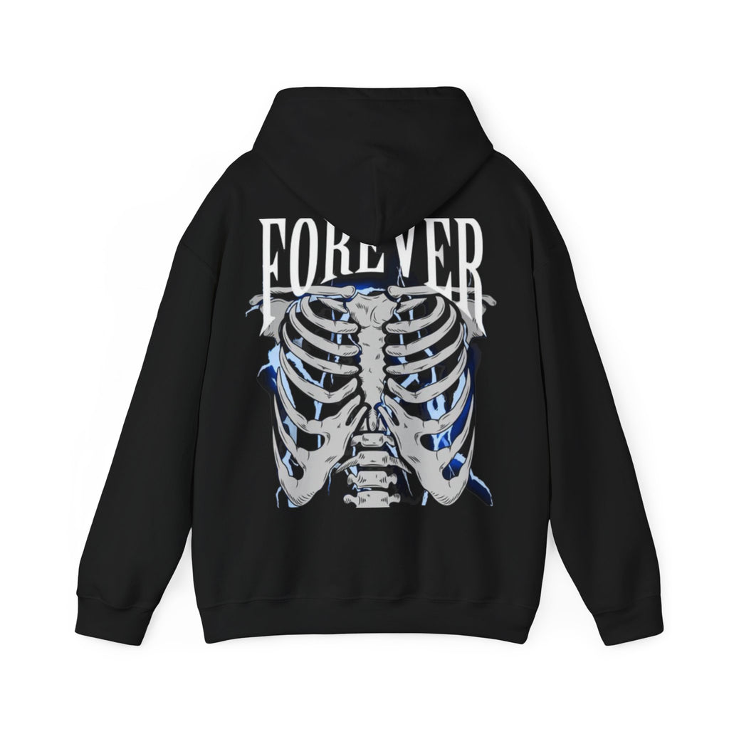 Forever Skeleton Graphic Hoodie,
