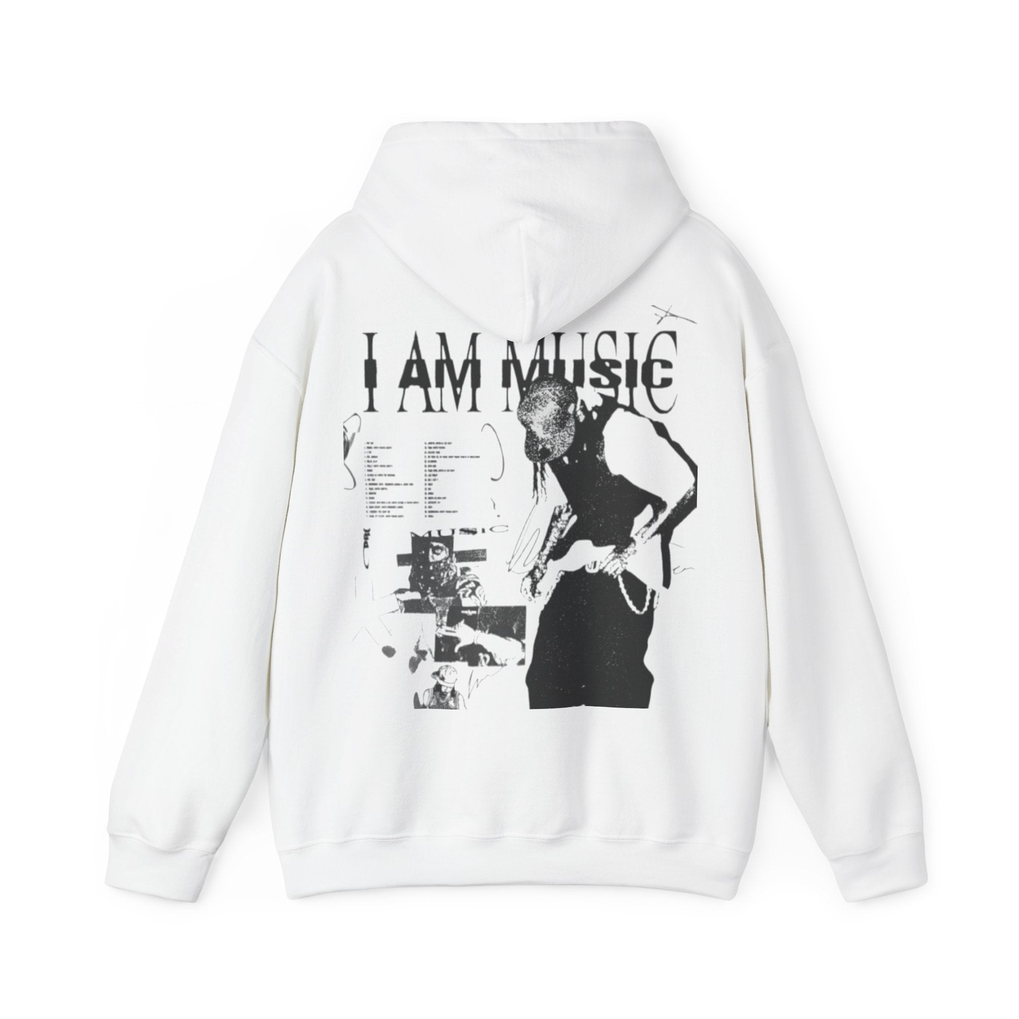 i am music hoodie