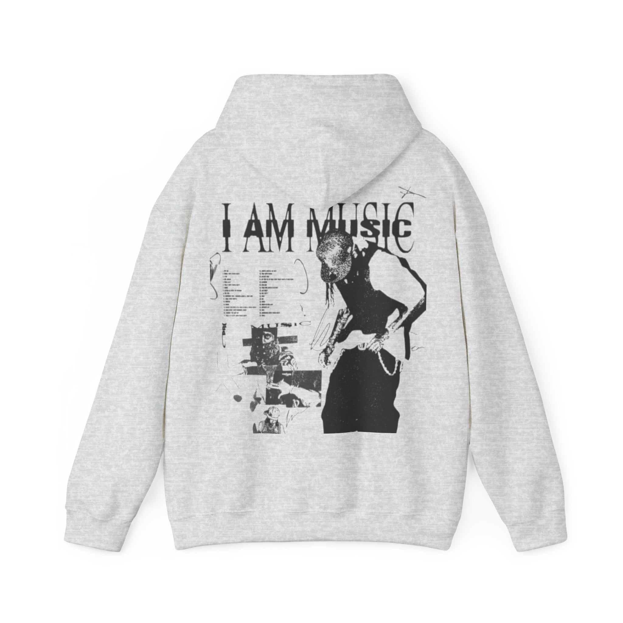 i am music hoodie